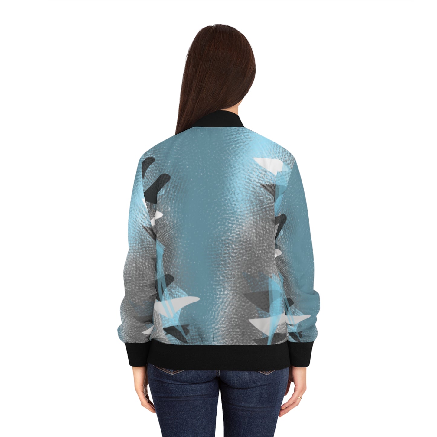 Blue Jays Women's Bomber Jacket (AOP)