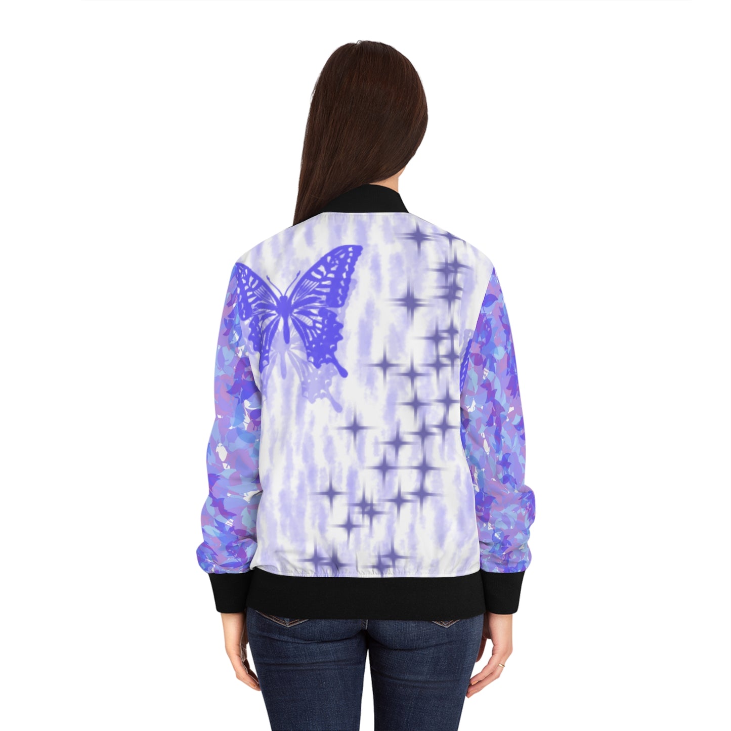 Wings Women's Bomber Jacket (AOP)
