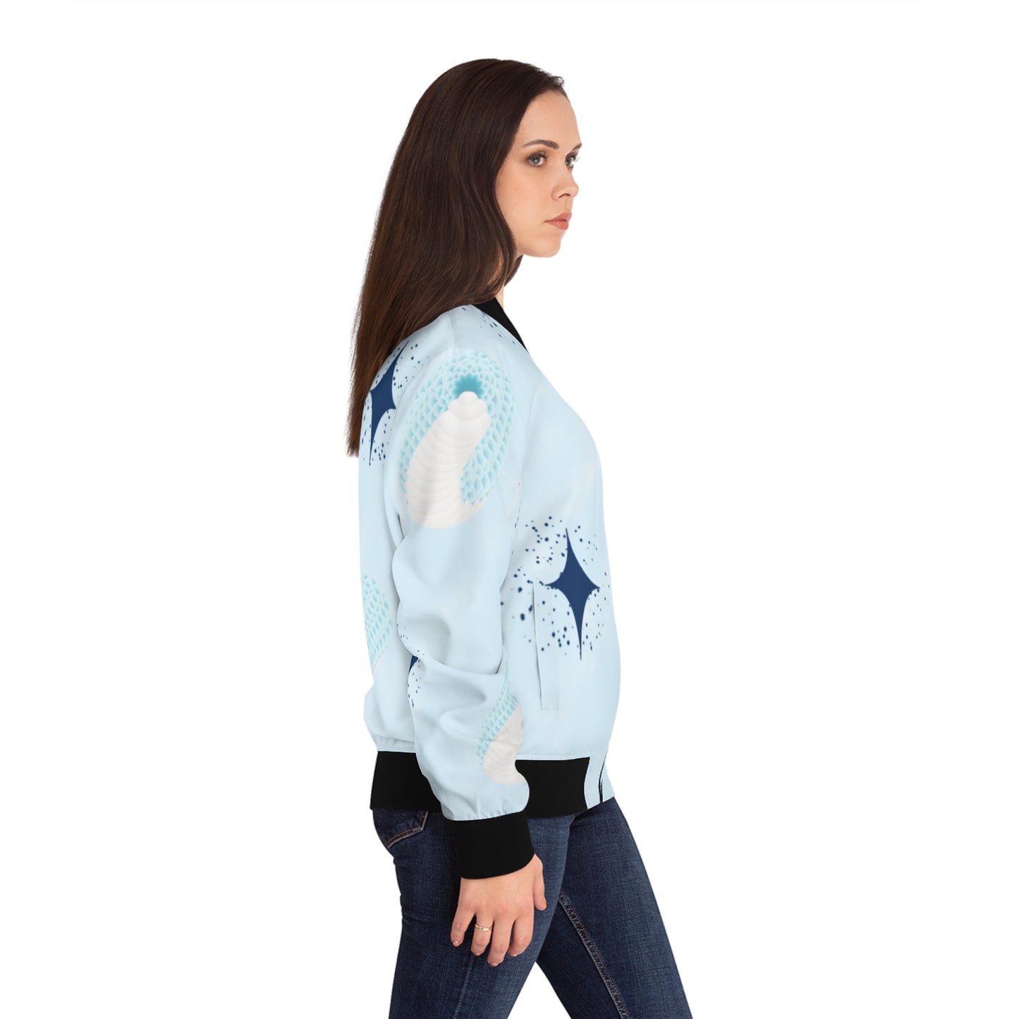 Banff Women's Bomber Jacket (AOP)