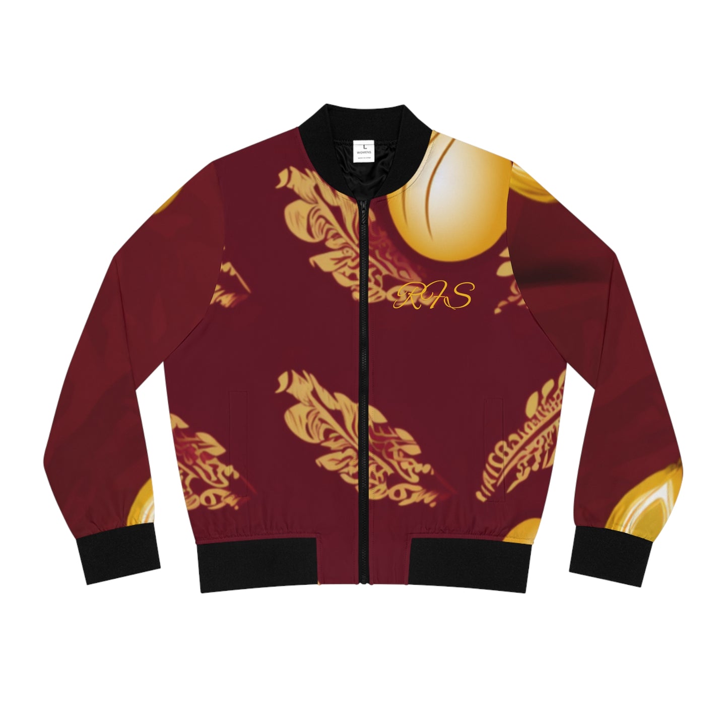 Indian Silky Women's Bomber Jacket (AOP)