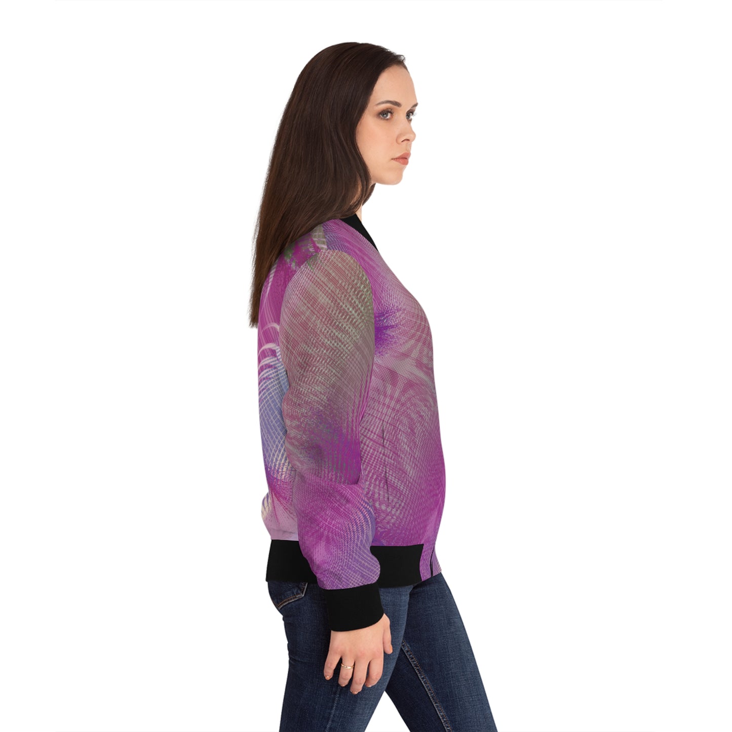 Breeze Women's Bomber Jacket (AOP)
