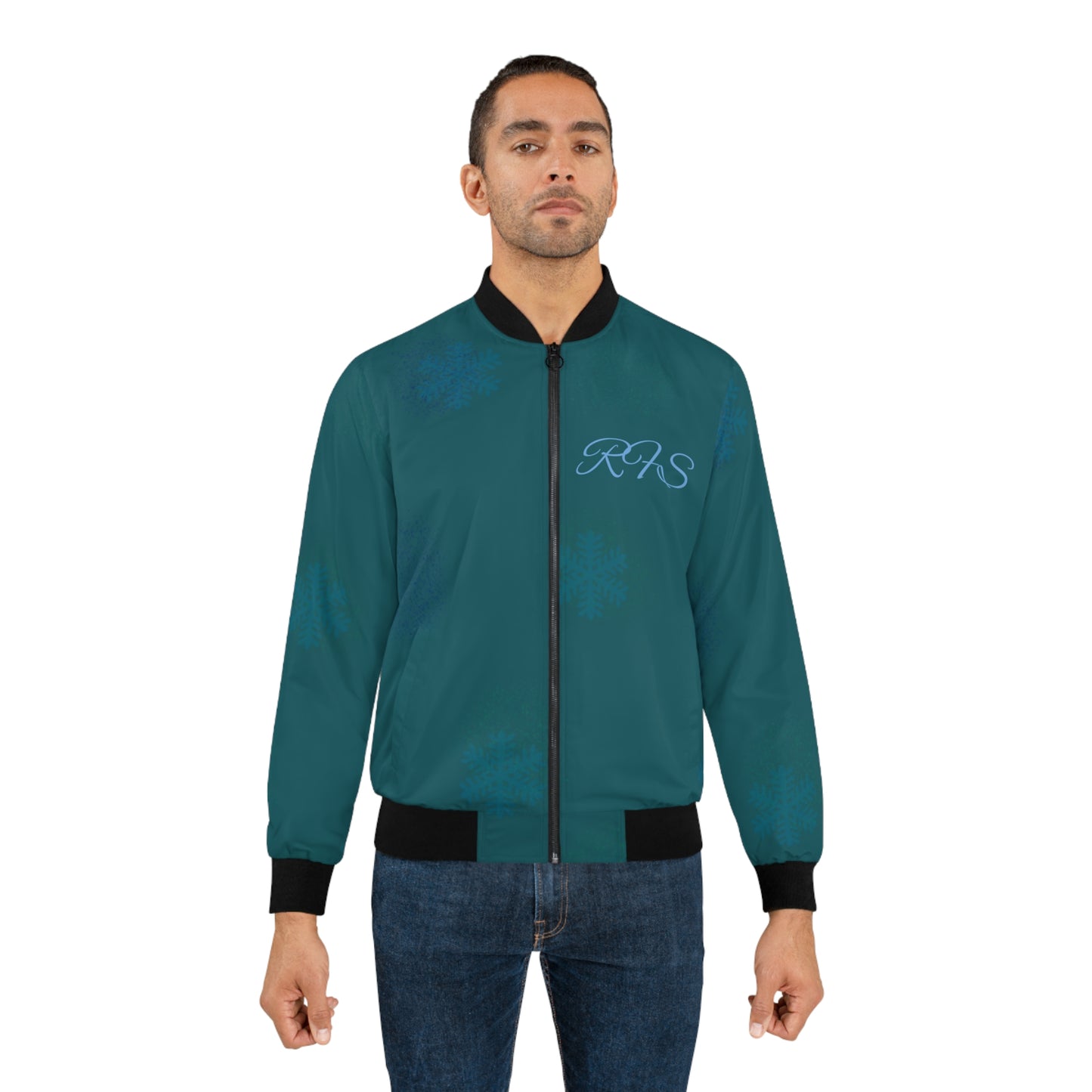 Venice Winter Holiday Men's Bomber Jacket (AOP)