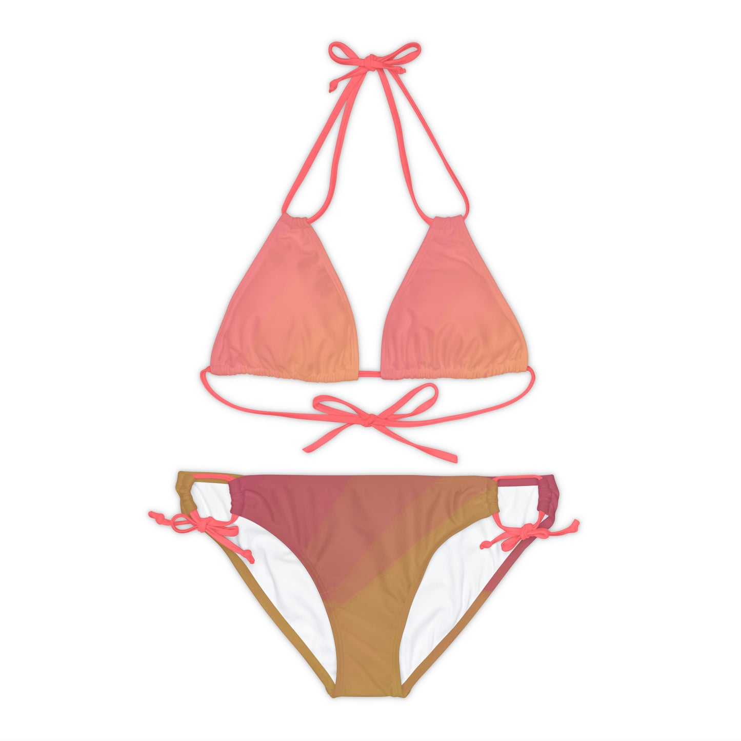Winter Sun Strappy Bikini Set (AOP)