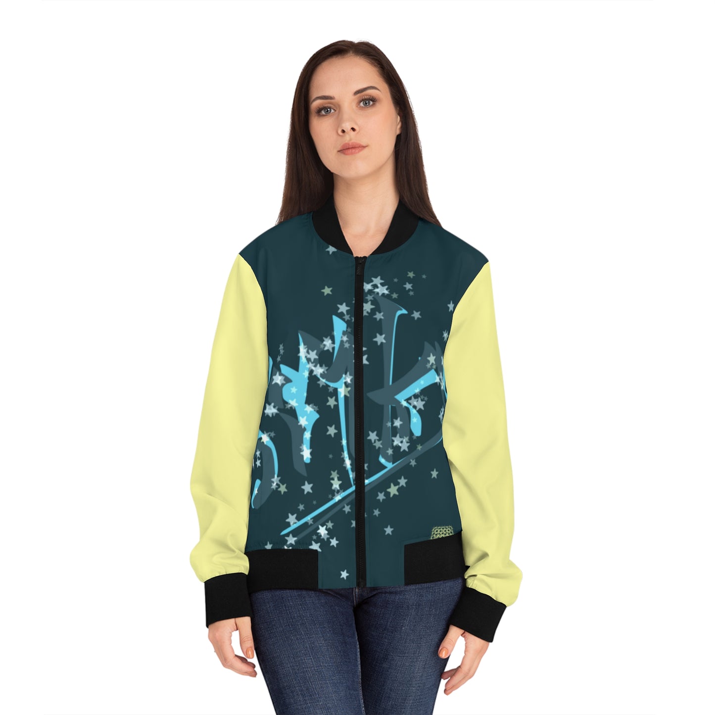 Silky Women's Bomber Jacket (AOP)