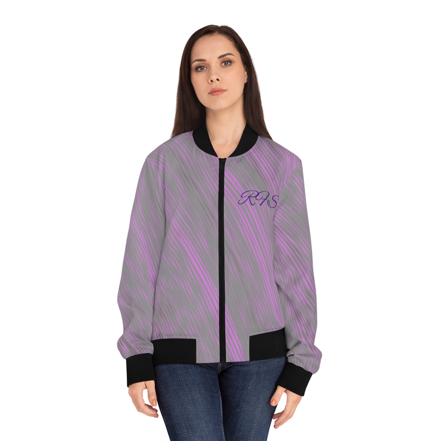 Elegance Women's Bomber Jacket (AOP)