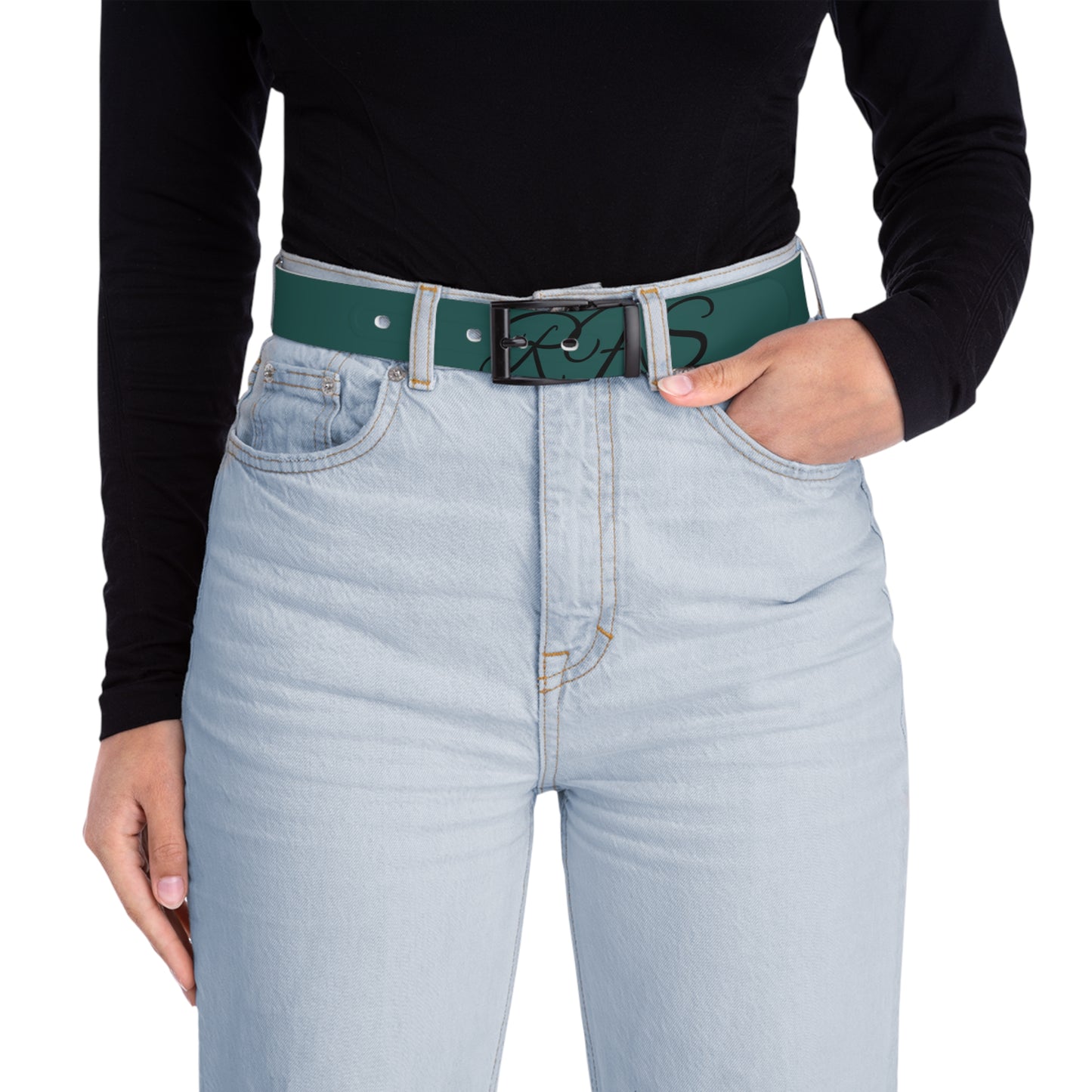 Mystic Black Unisex Belt
