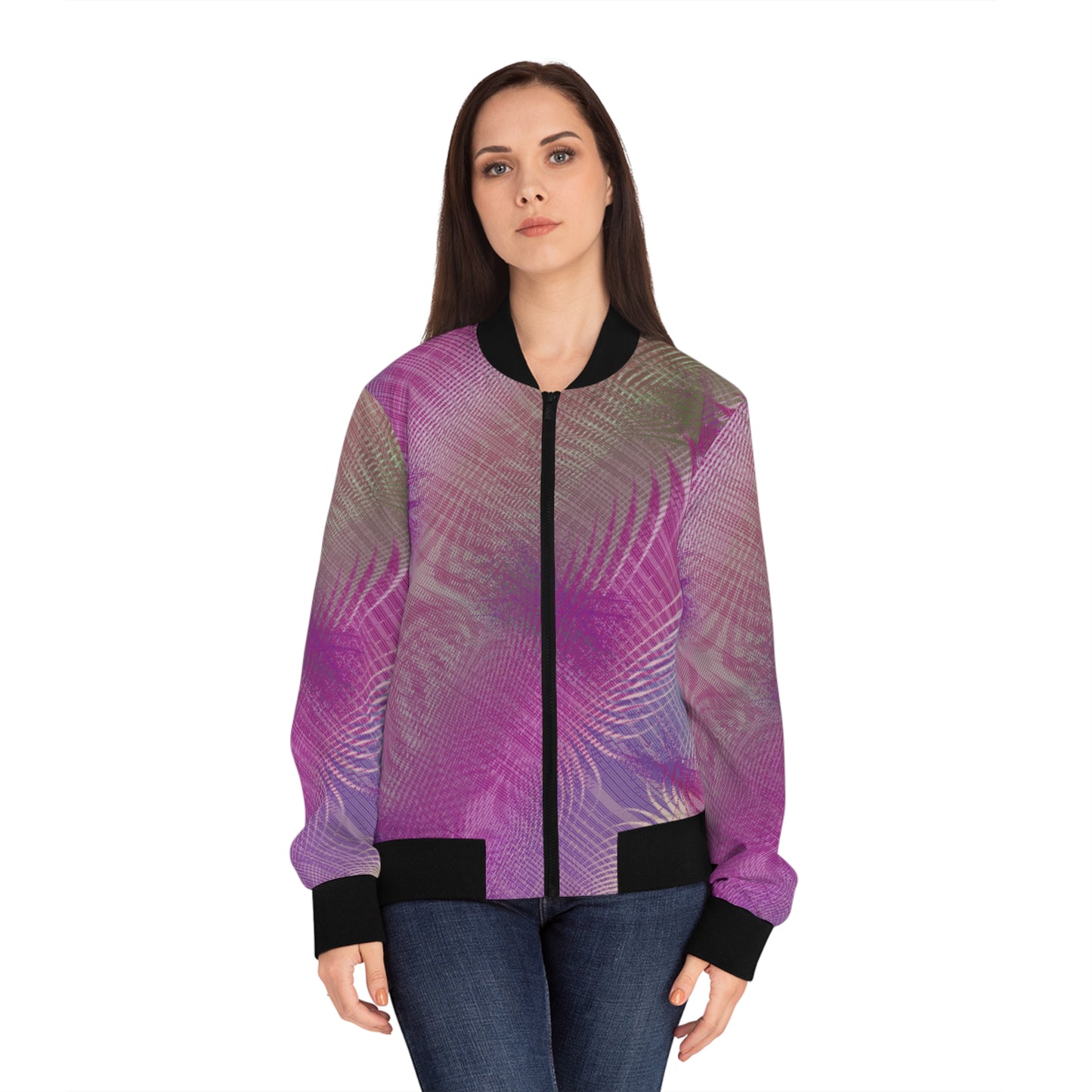 Breeze Women's Bomber Jacket (AOP)