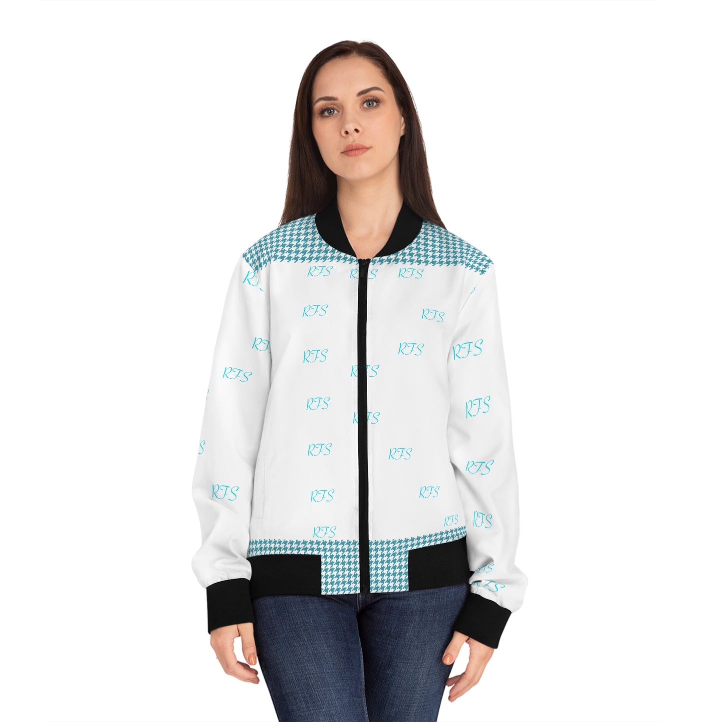 RFS Glow Logo Women's Bomber Jacket (AOP)