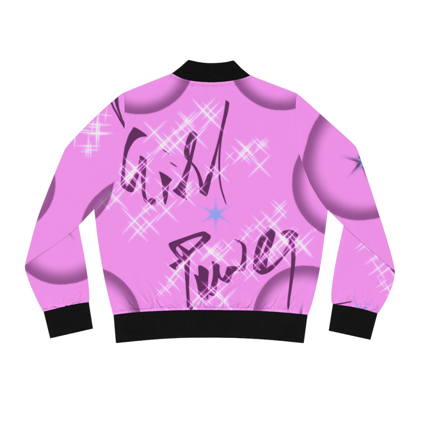 Girl Power Women's Bomber Jacket (AOP)