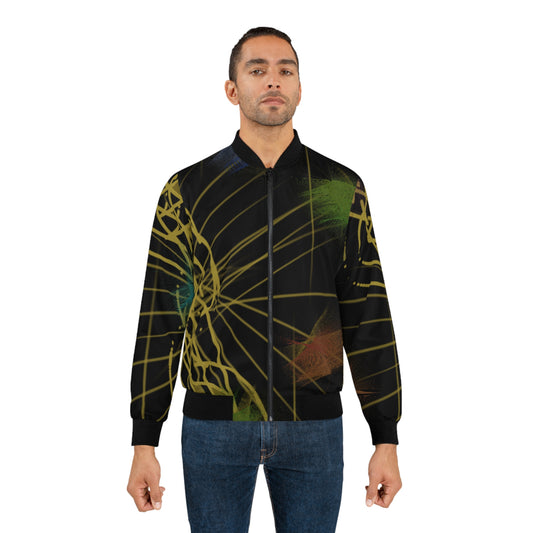 Golden Boy Men's Bomber Jacket (AOP)