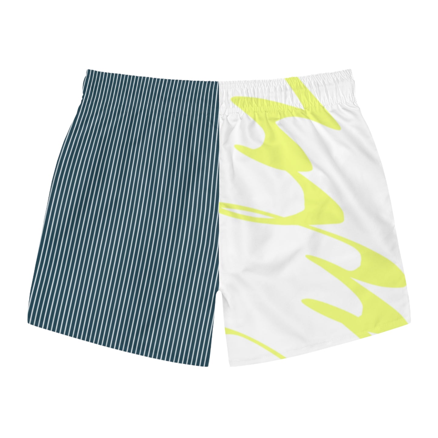 Baggy Green Swim Trunks (AOP)