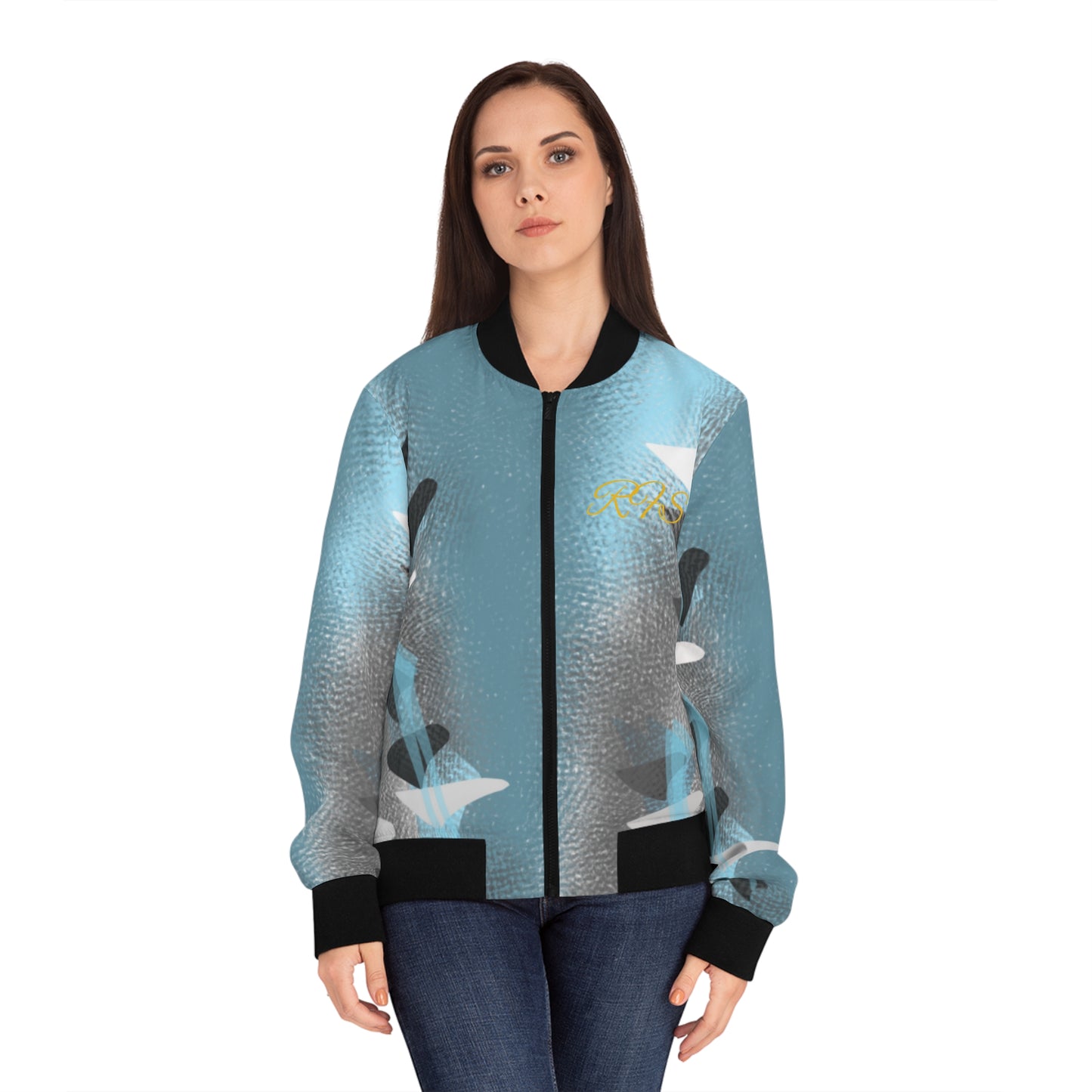 Blue Jays Women's Bomber Jacket (AOP)