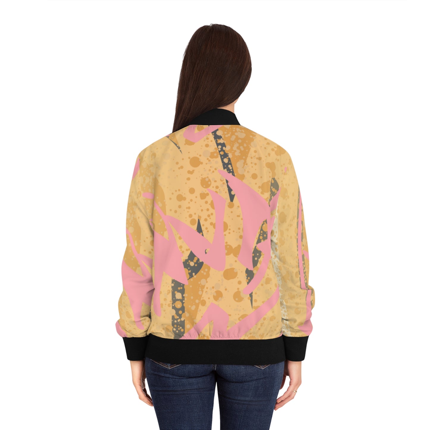 Nude Women's Bomber Jacket (AOP)