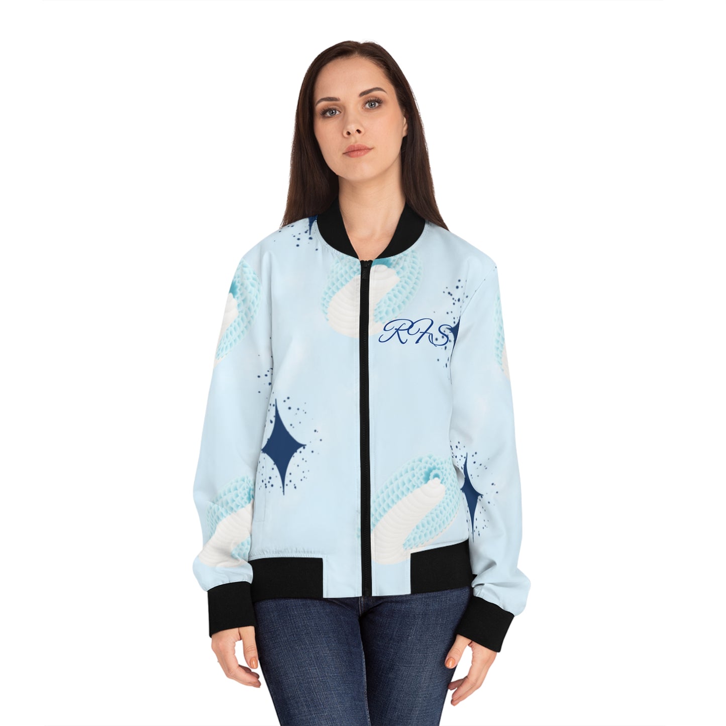 Banff Women's Bomber Jacket (AOP)