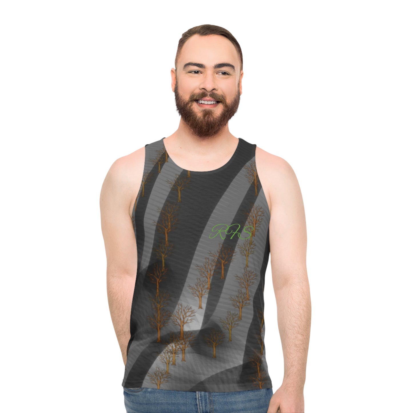 Eigengrau Unisex Tank Top (AOP)