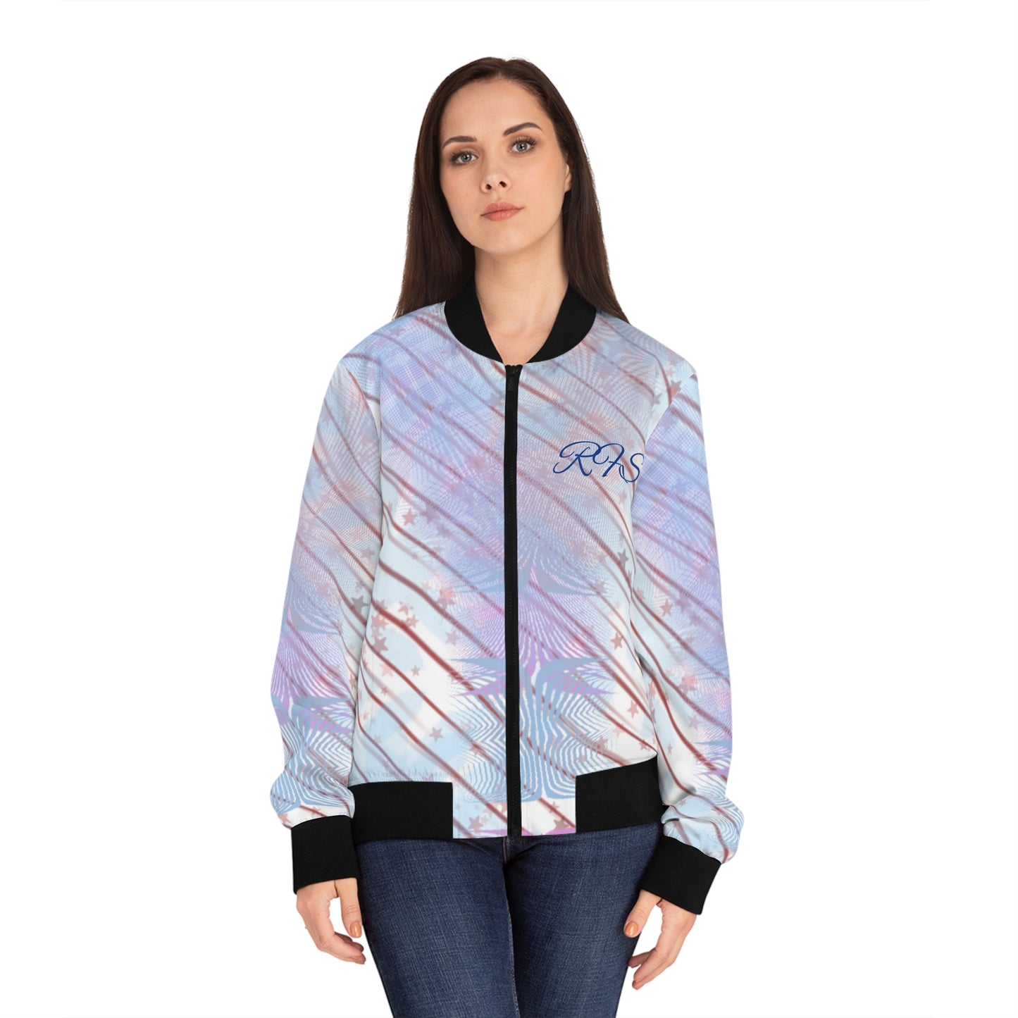 Mystery Women's Bomber Jacket (AOP)
