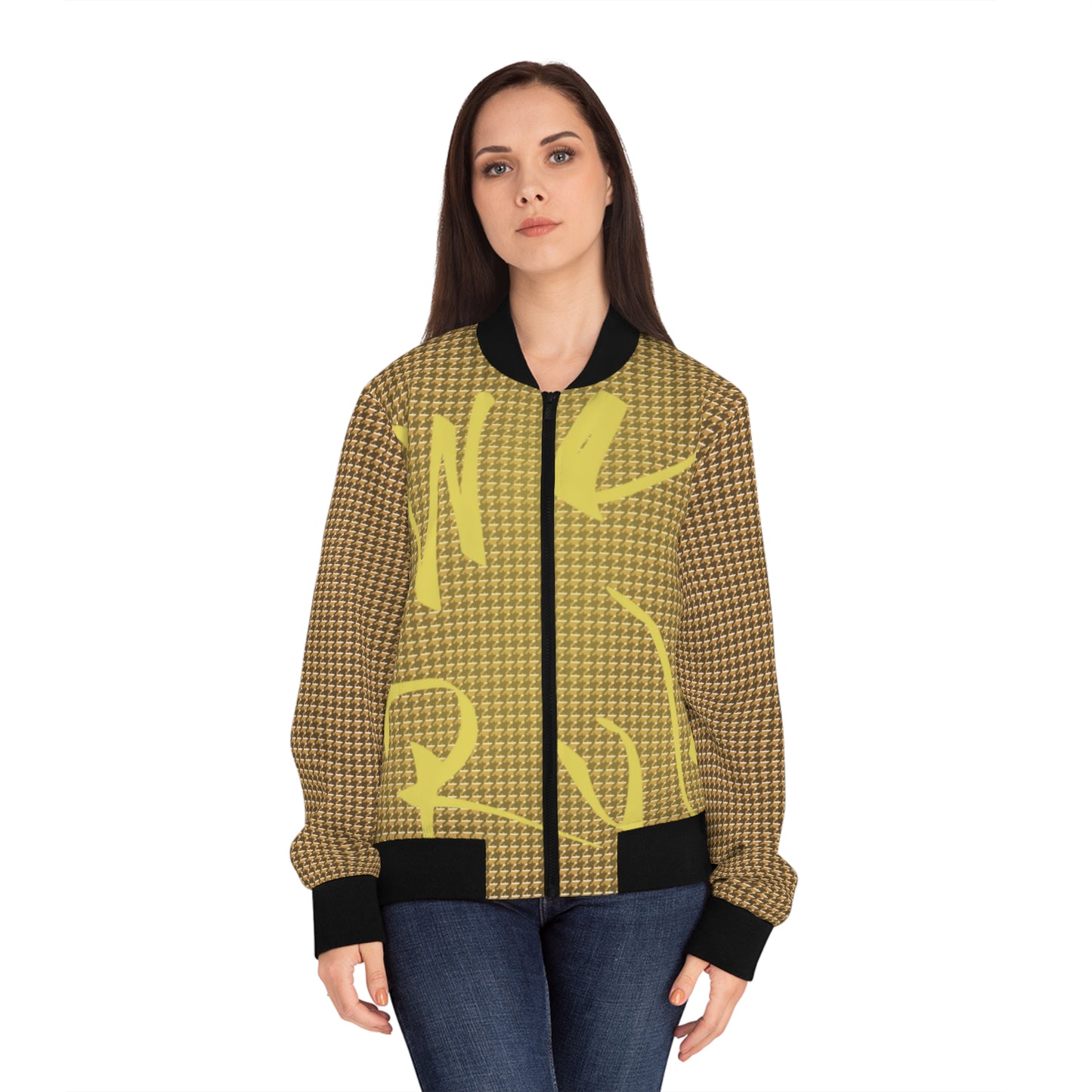 We Rule Women's Bomber Jacket (AOP)