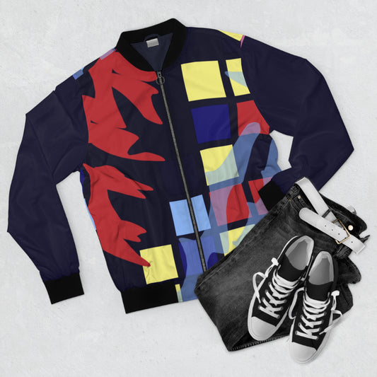 Race Night Men's Bomber Jacket (AOP)