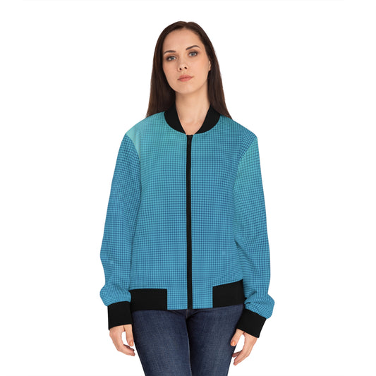 Northern Lights Women's Bomber Jacket (AOP)