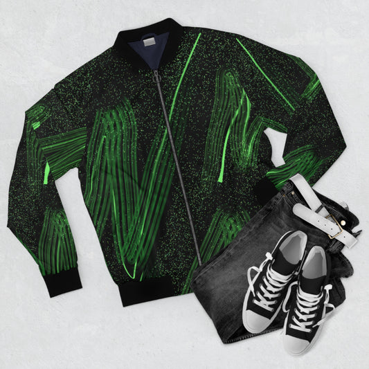 MidNight Glory Men's Bomber Jacket (AOP)