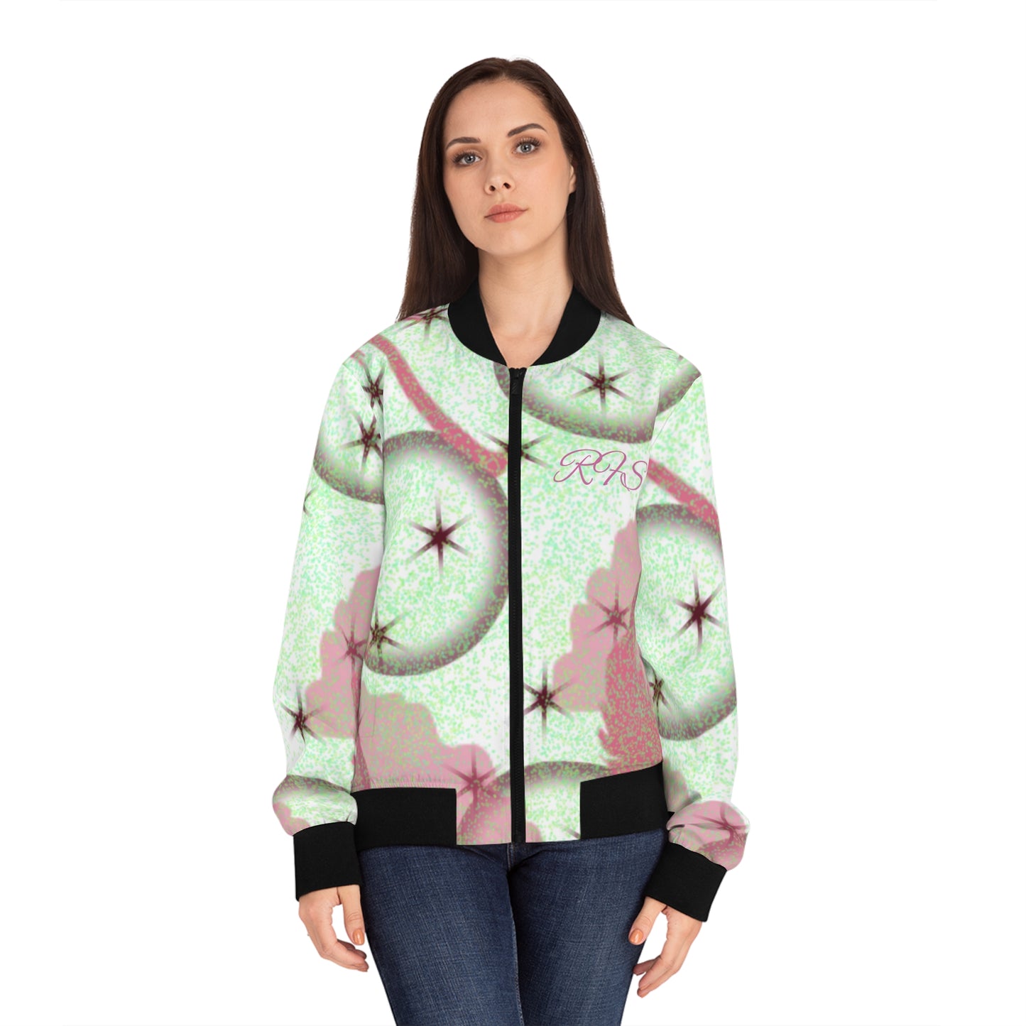 Lazy Day Women's Bomber Jacket (AOP)