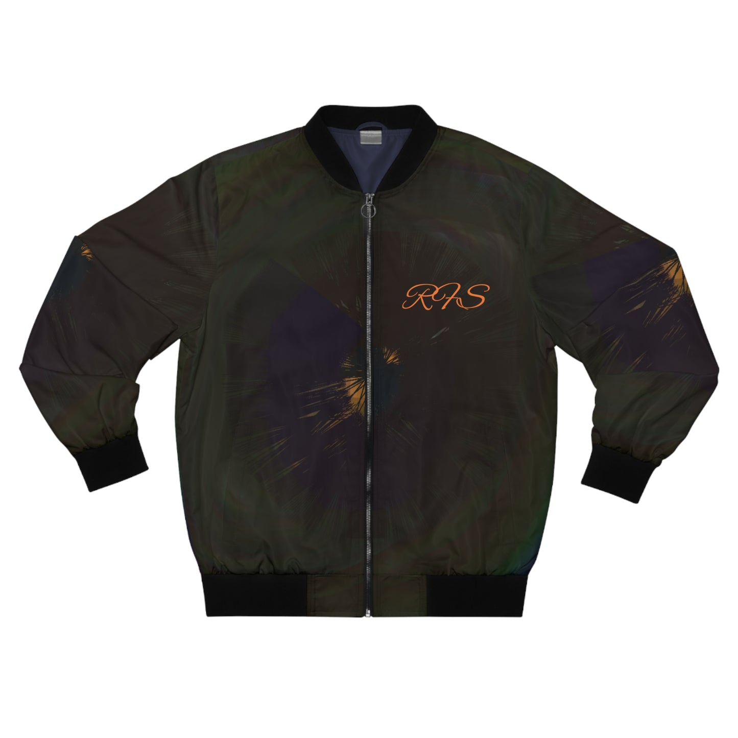 Black Hole Men's Bomber Jacket (AOP)