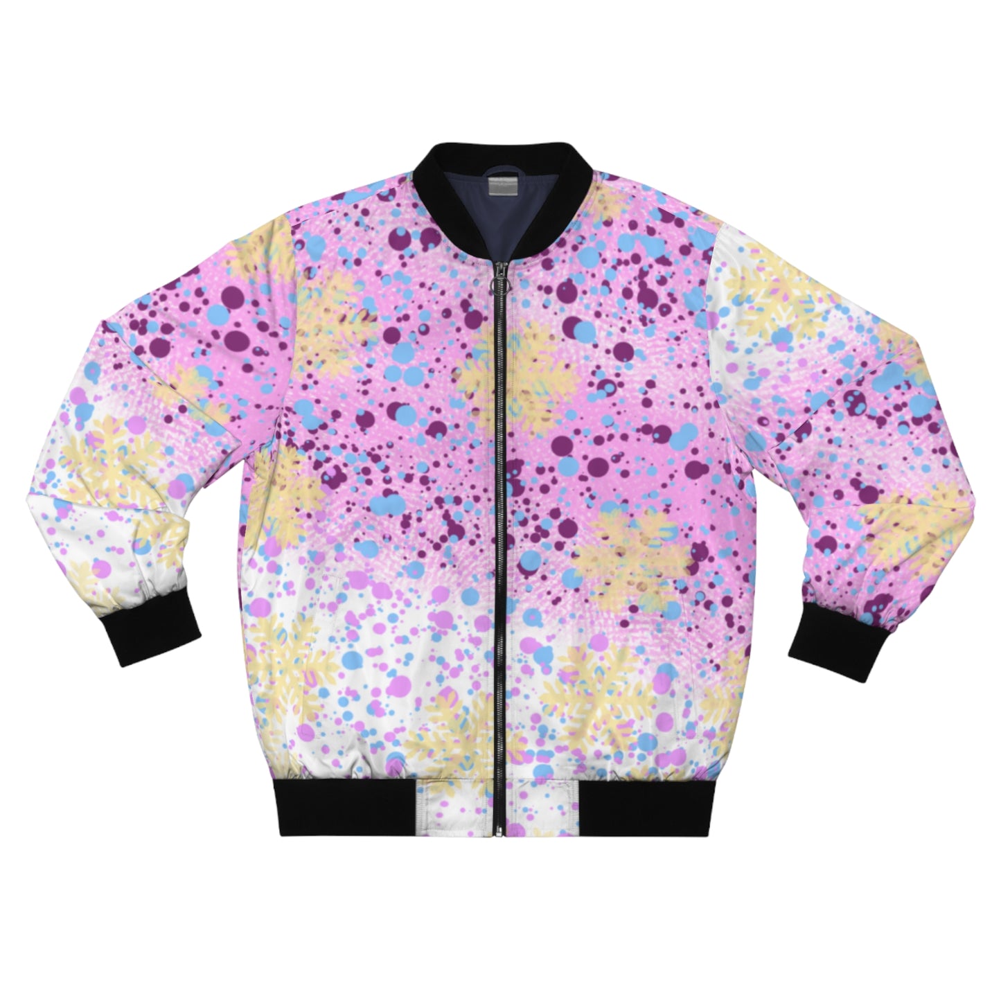 Pink Man Men's Bomber Jacket (AOP)