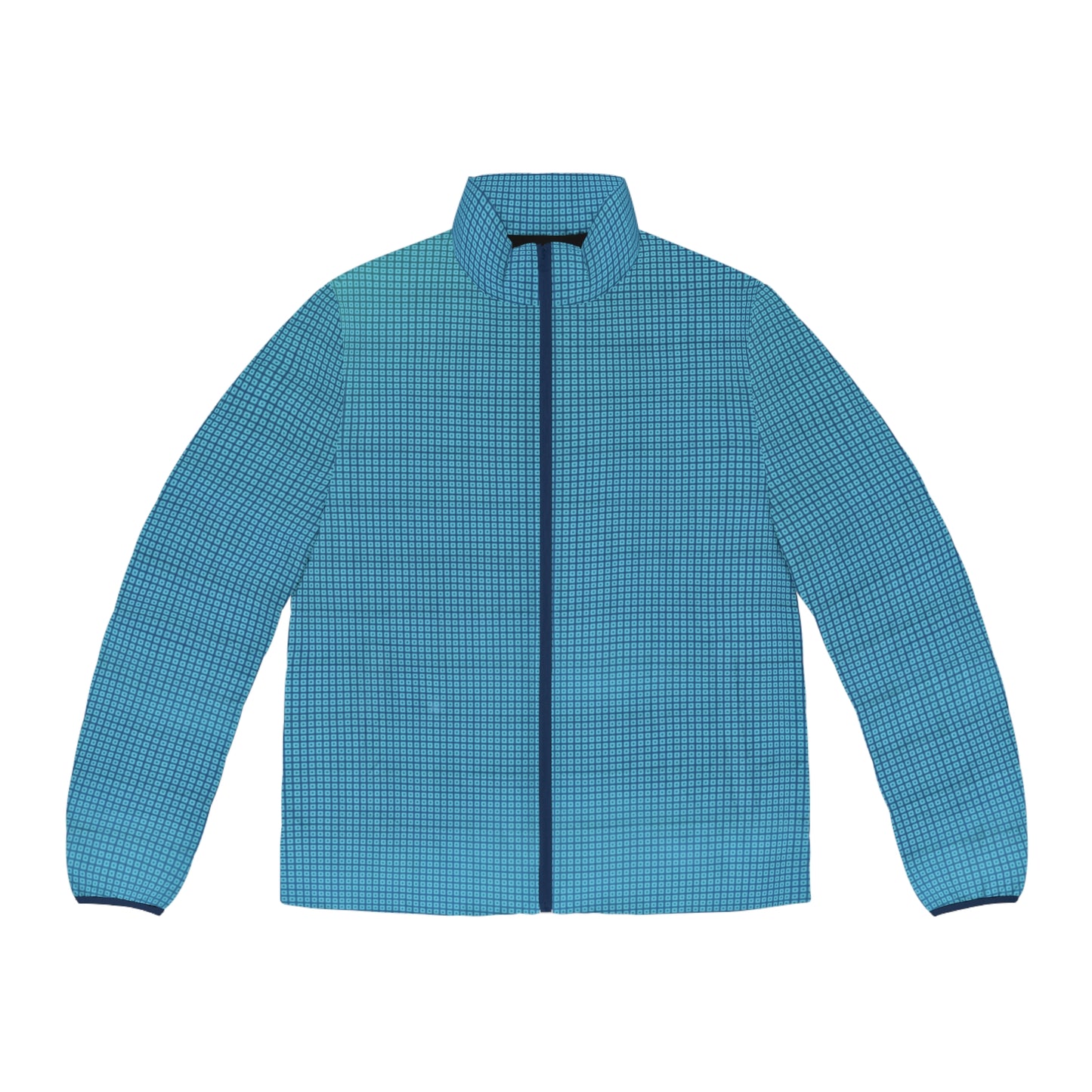 Northern Lights Men's Puffer Jacket (AOP)
