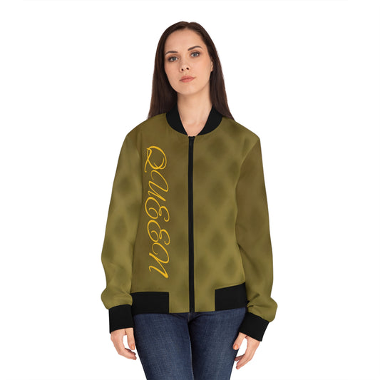 Queen Women's Bomber Jacket (AOP)