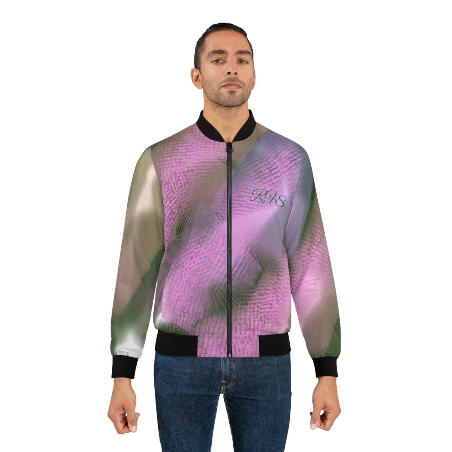Verdi Pinko Men's Bomber Jacket (AOP)