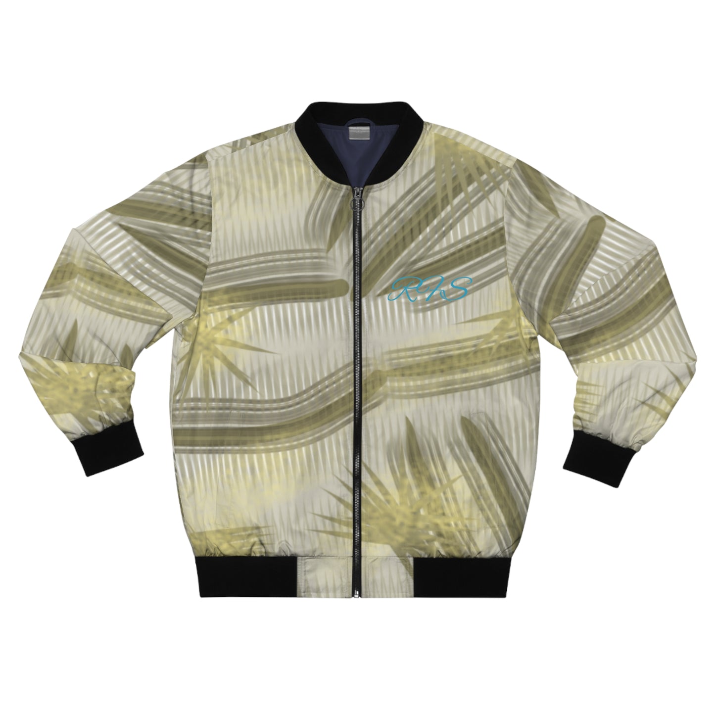 Mustard Warrior Men's Bomber Jacket (AOP)