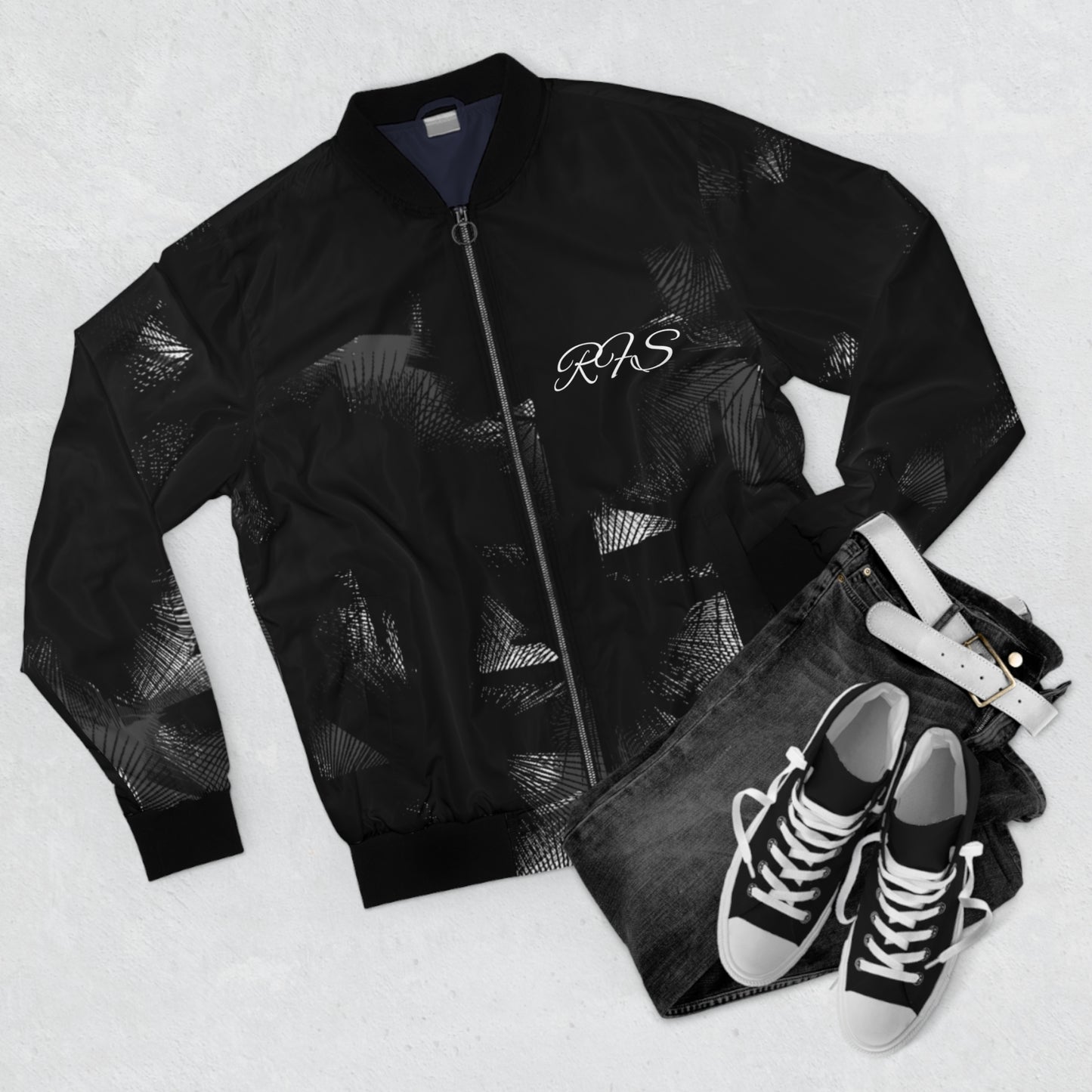Dark Matter Men's Bomber Jacket (AOP)