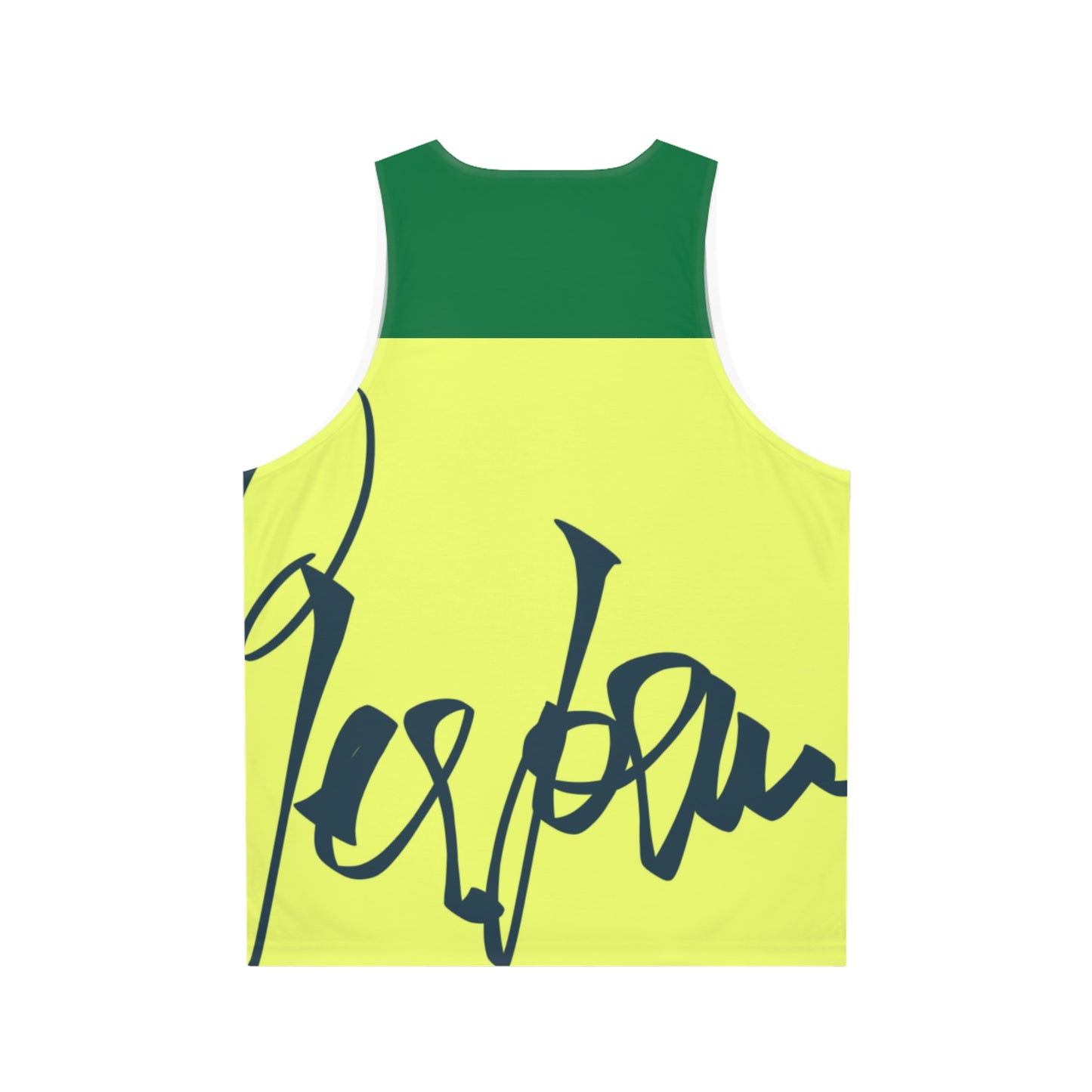 Baggy Green Unisex Tank Top (AOP)