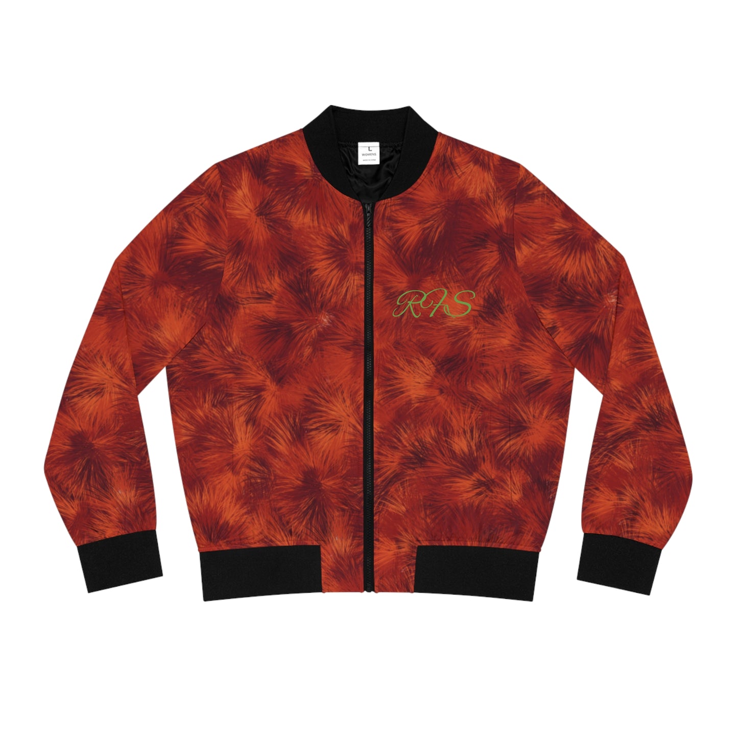 Cherry Women's Bomber Jacket (AOP)