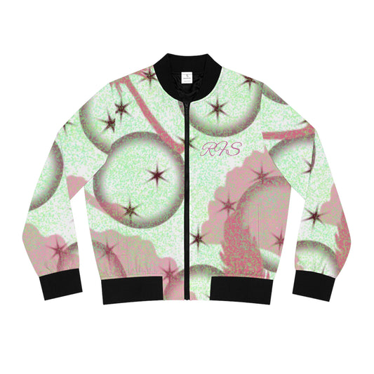 Lazy Day Women's Bomber Jacket (AOP)
