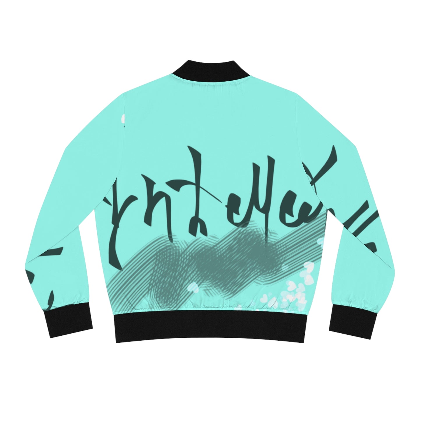 Intellect Women's Bomber Jacket (AOP)