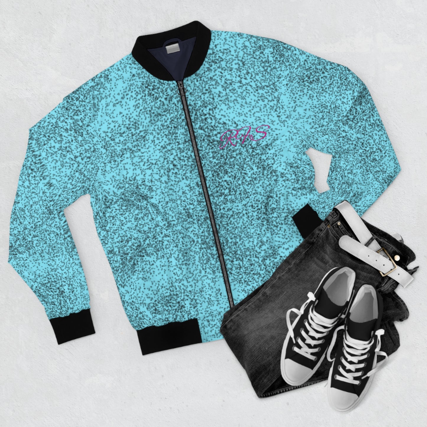 Dusty Wind Men's Bomber Jacket (AOP)