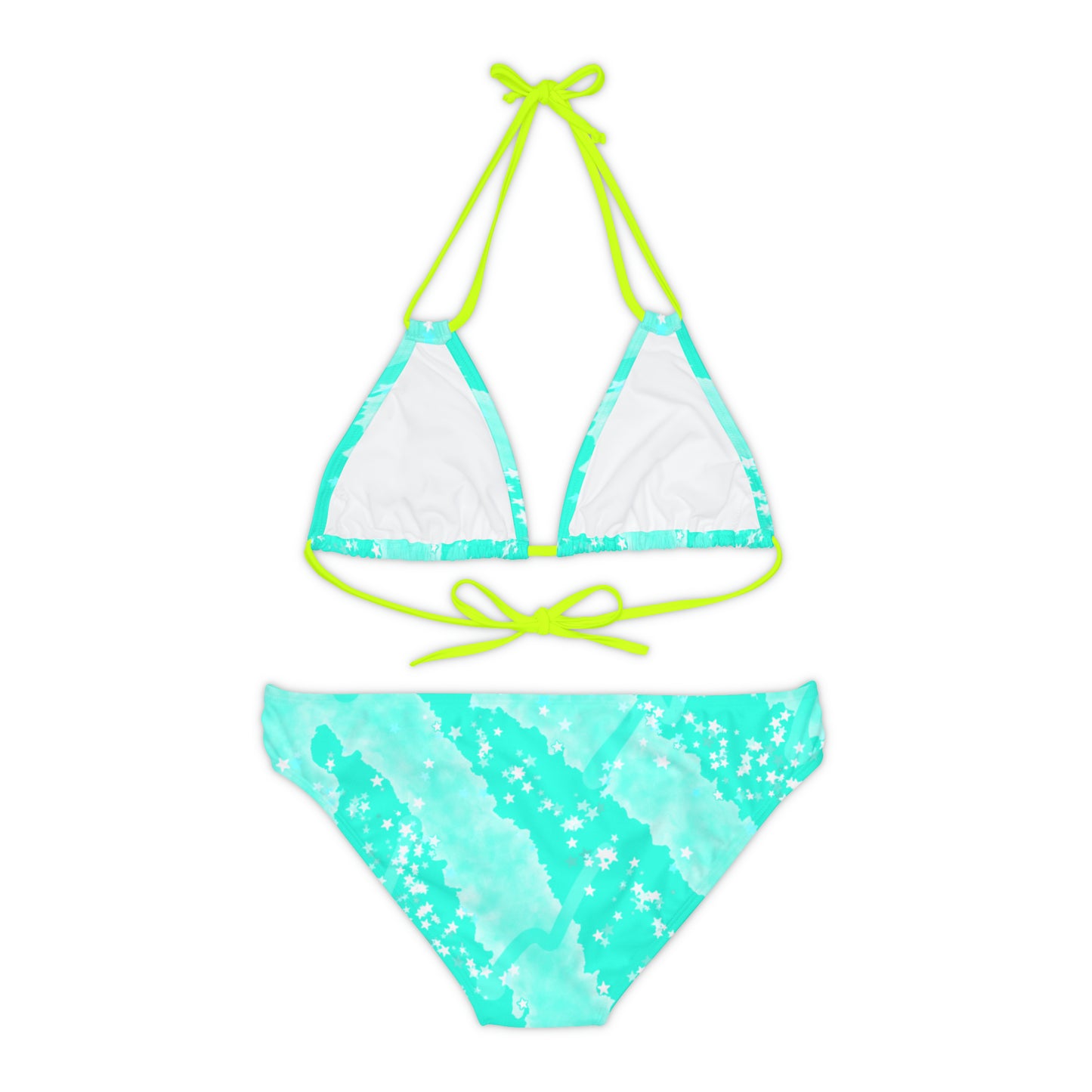 Earth Strappy Bikini Set (AOP)
