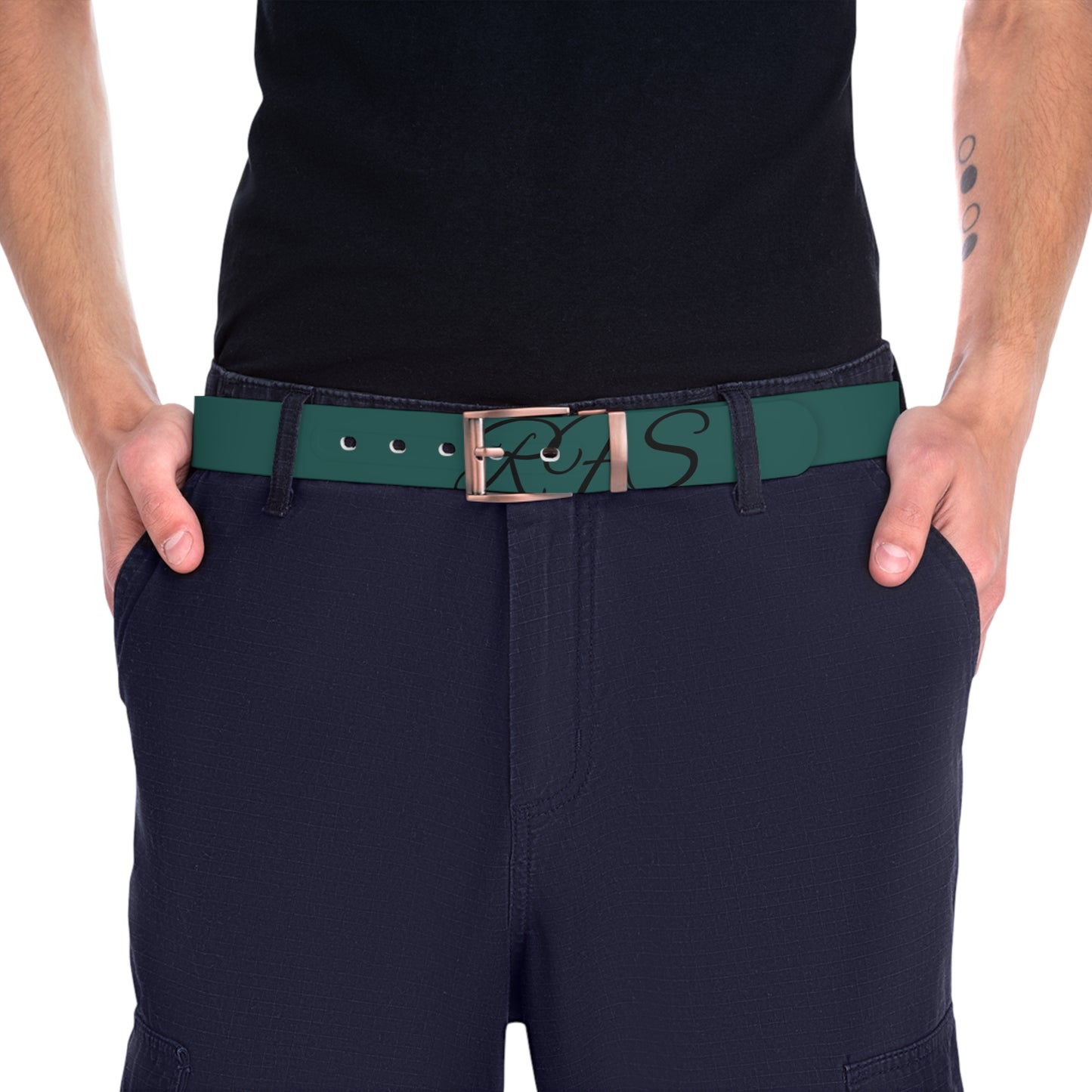 Mystic Black Unisex Belt
