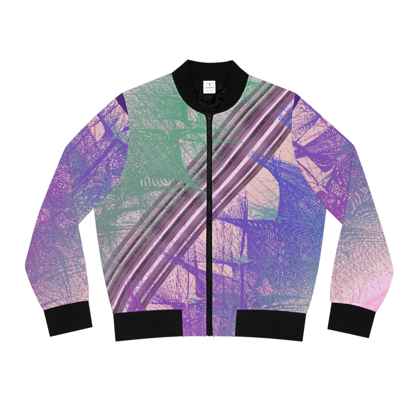 Passionate Women's Bomber Jacket (AOP)