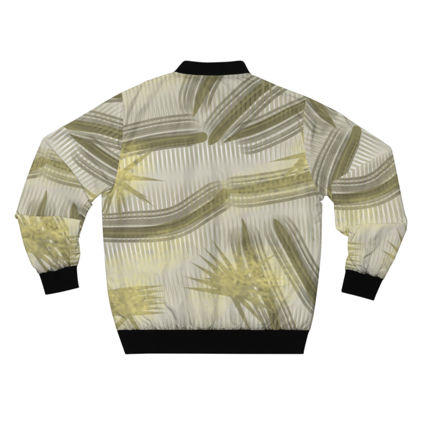 Mustard Warrior Men's Bomber Jacket (AOP)