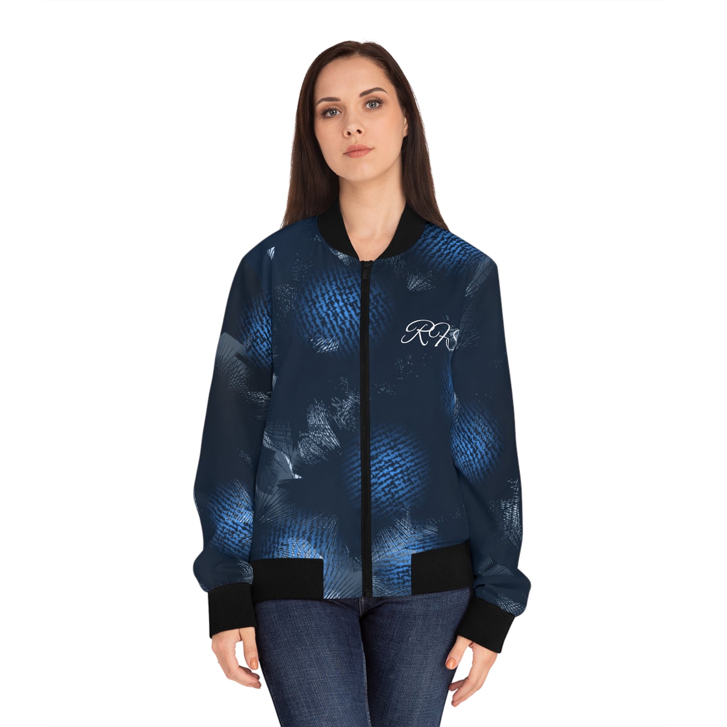 Dark Matter Women's Bomber Jacket (AOP)