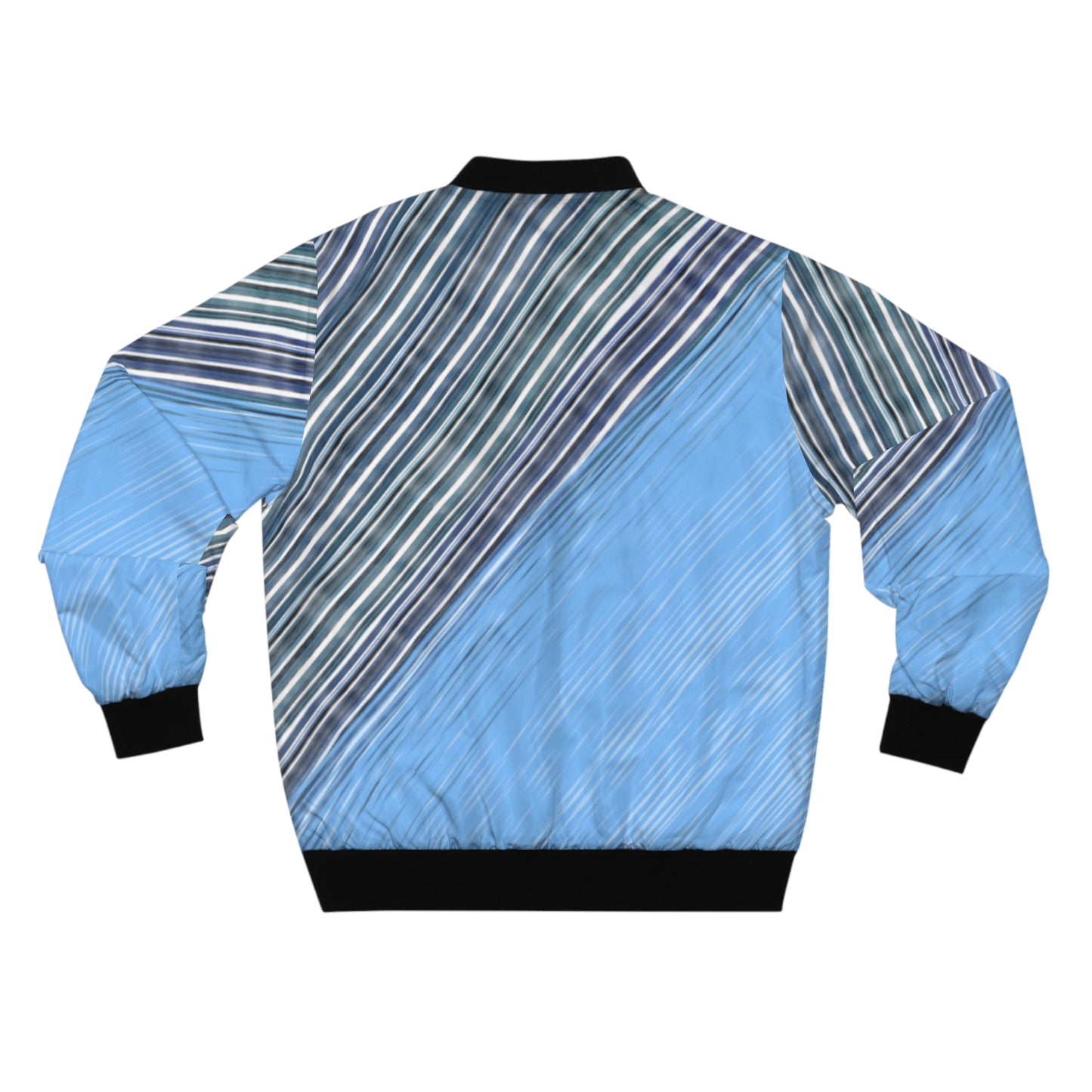 Atlantic Wave Men's Bomber Jacket (AOP)