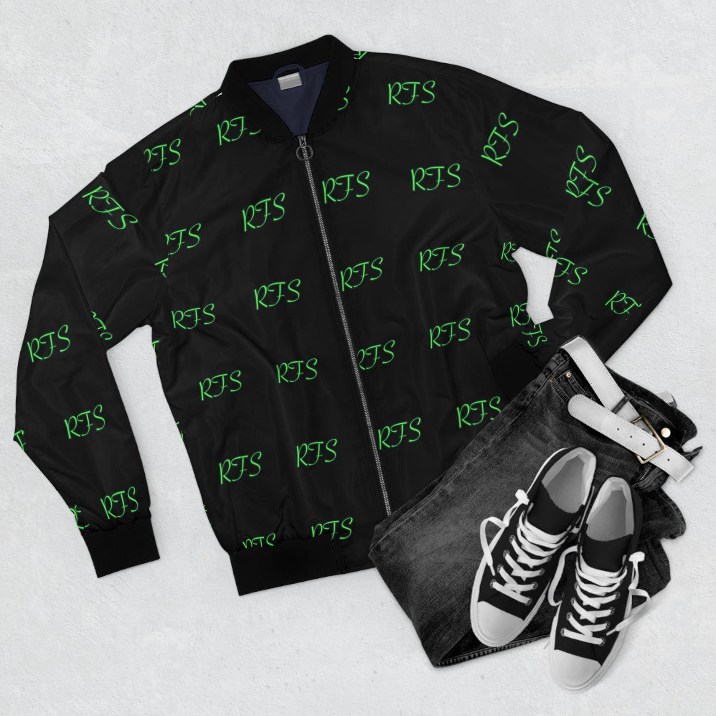 RFS Logo Men's Bomber Jacket (AOP)
