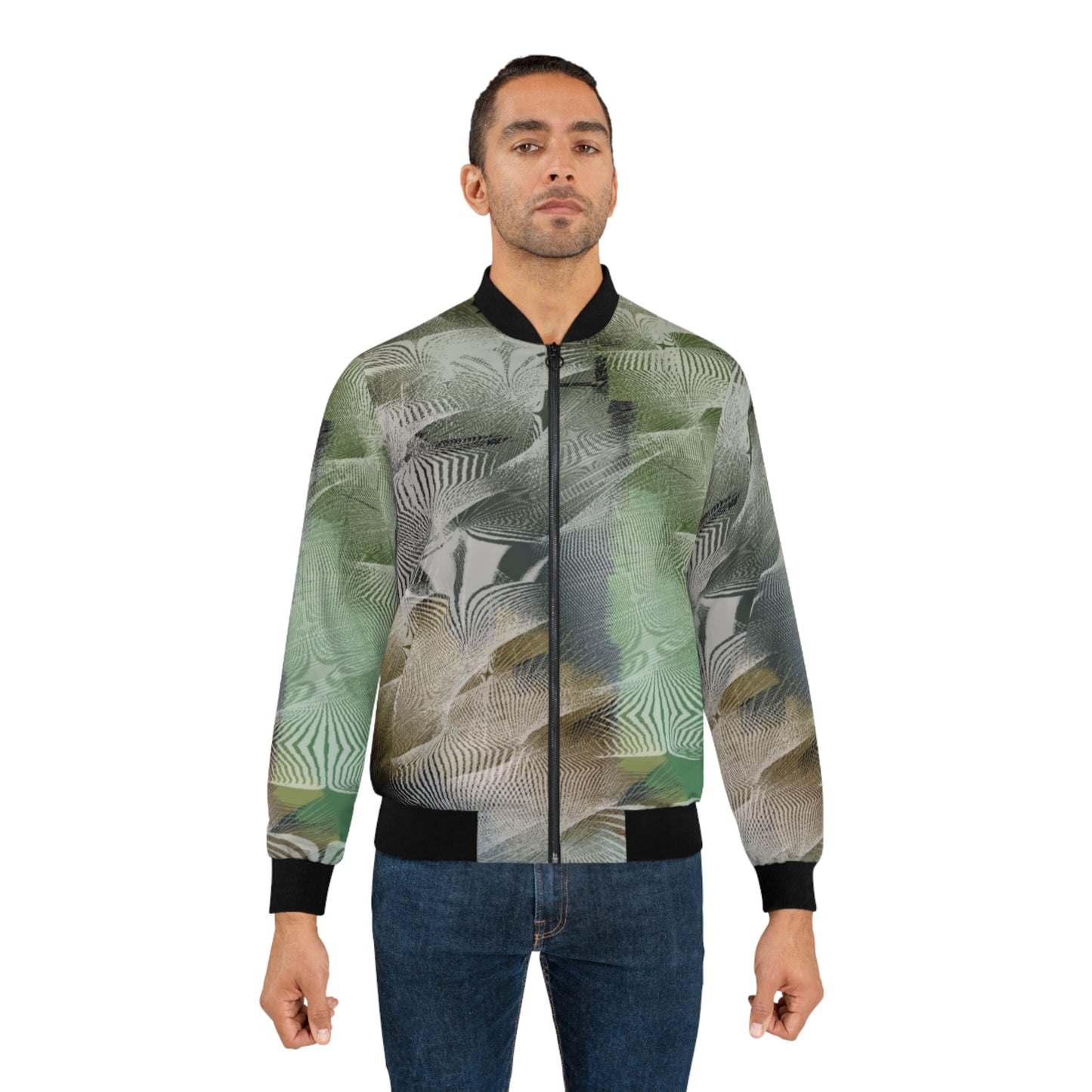 Winter Sun Men's Bomber Jacket (AOP)