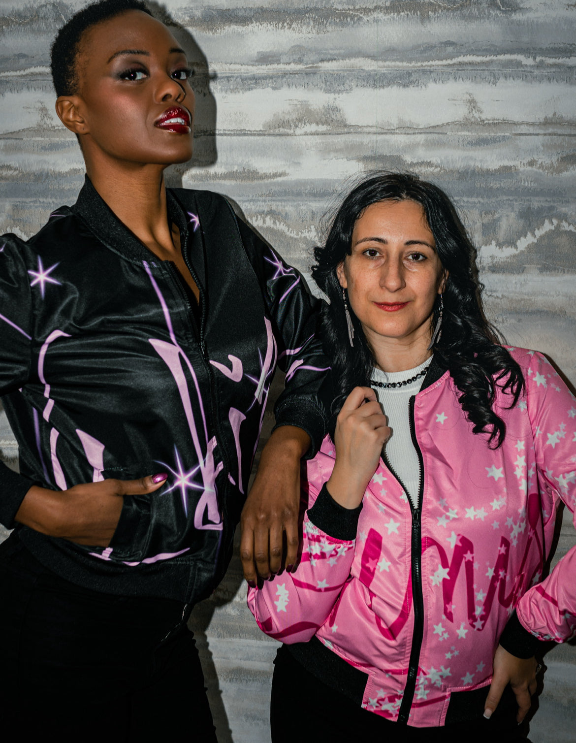 IBIZA Women's Bomber Jacket (AOP)