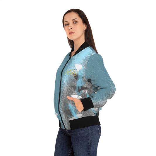 Blue Jays Women's Bomber Jacket (AOP)