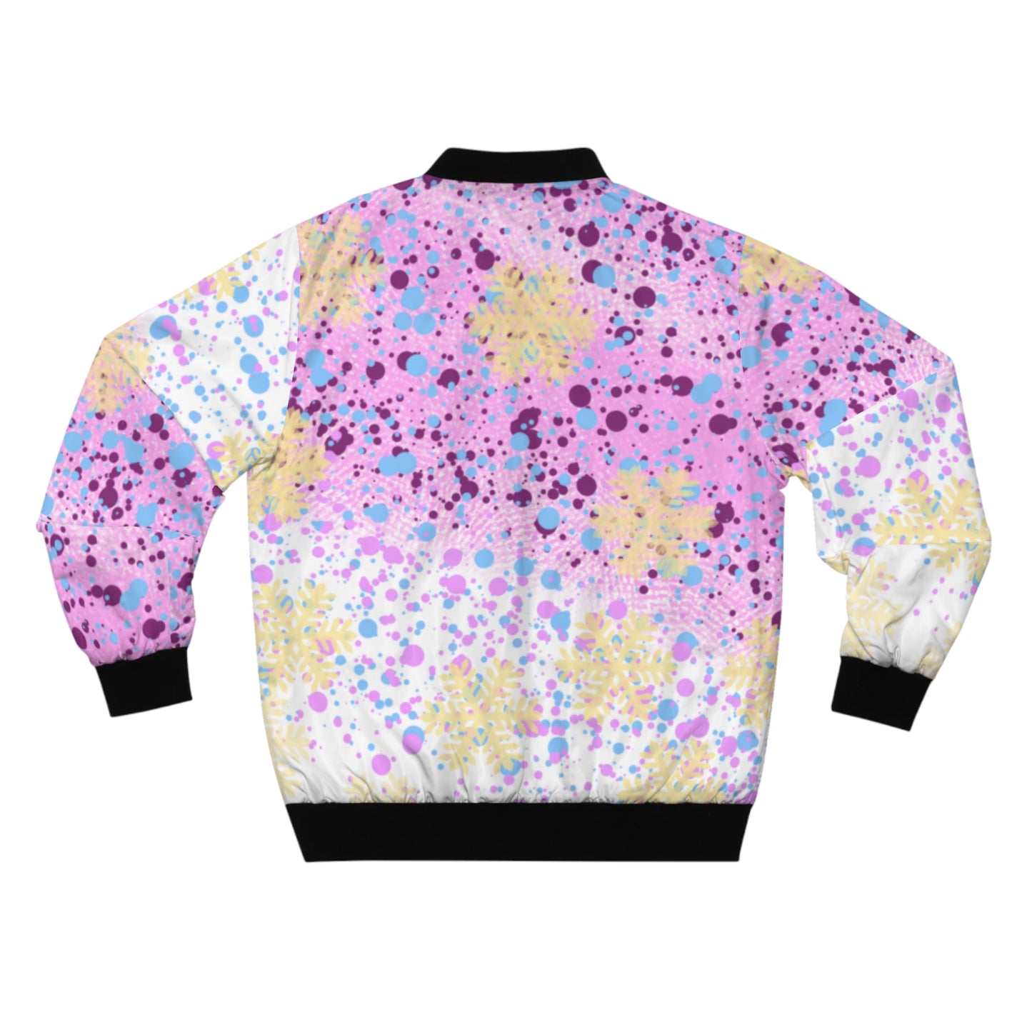 Pink Man Men's Bomber Jacket (AOP)