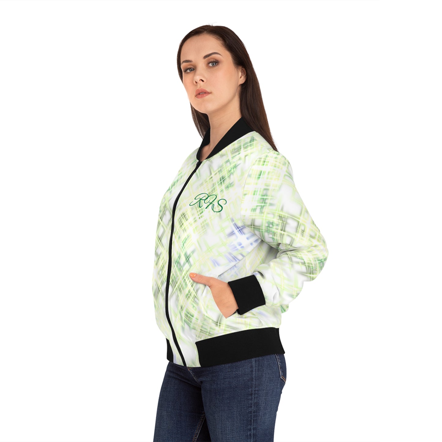 Sparkle Women's Bomber Jacket (AOP)