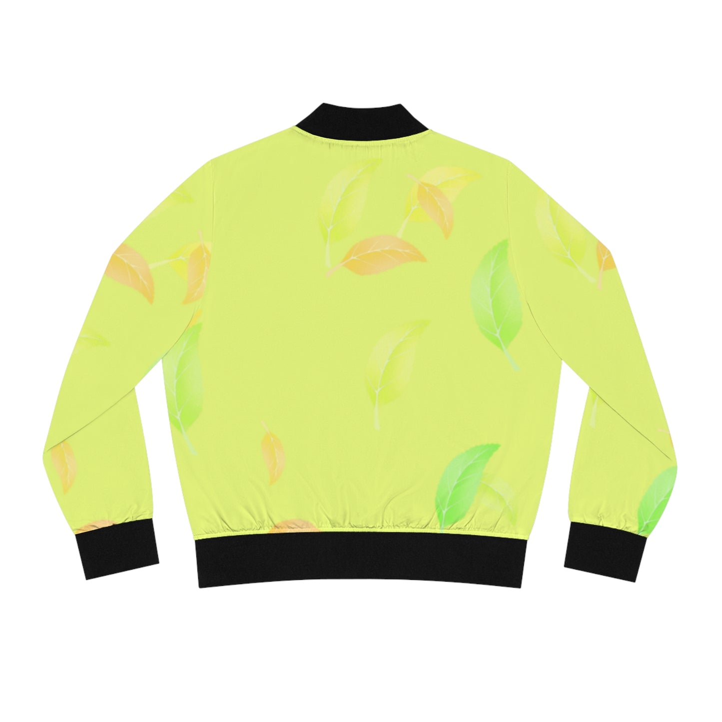 Dashing Yellow Women's Bomber Jacket (AOP)